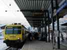 ET 10.121 als R 8945 bei der Einfahrt in den Bahnhof Schruns, 681 m (13. Feb.)