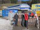 Christoph und Michael bei der Talstation des BodenbauerXpress, 808 m