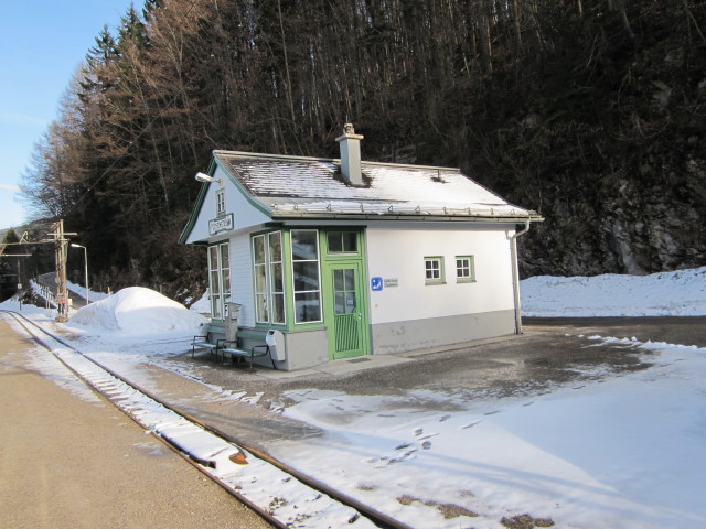 Bahnhof Puchenstuben, 804 m