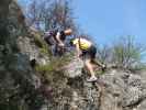 Klettersteig der Naturfreunde Gumpoldskirchen: Umstieg