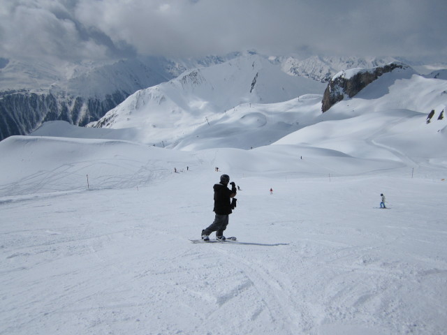 Markus und Mama auf der Piste 76 (15. Apr.)