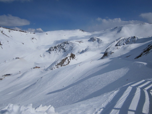 Höllenkar von der Piste 32 aus (15. Apr.)