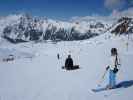 Markus und Mama auf der Piste 10 (12. Apr.)