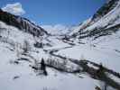 Fimbatal von der Bodenalpbahn aus (12. Apr.)