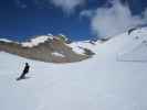 Markus auf der Piste 14a (17. Apr.)