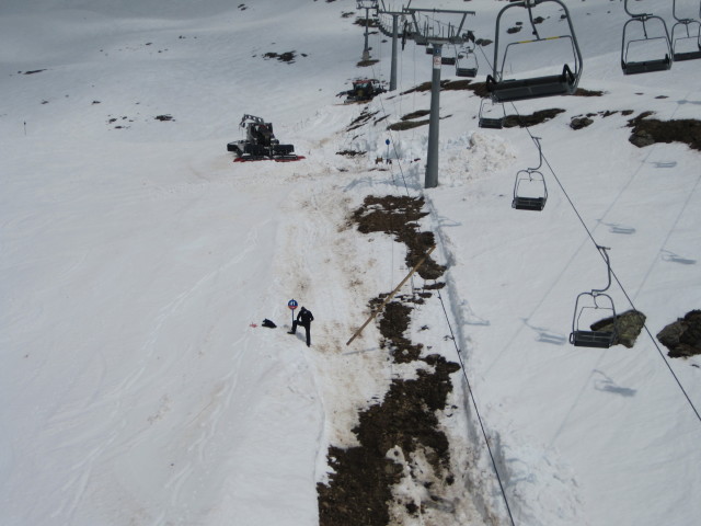 Riffelbahn II von der Riffelbahn I aus