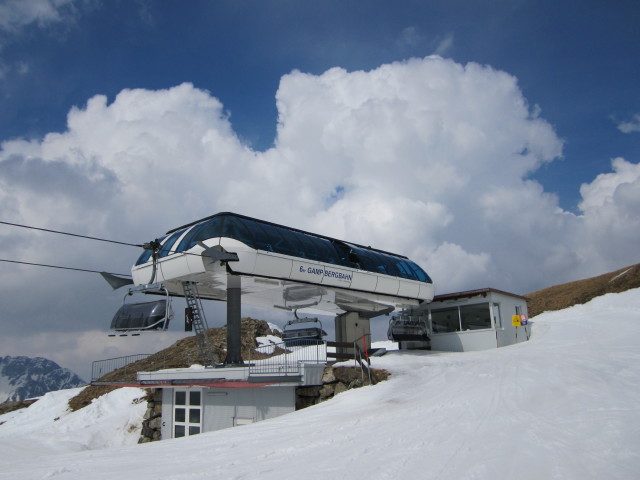Bergstation der Gampbergbahn, 2.400 m