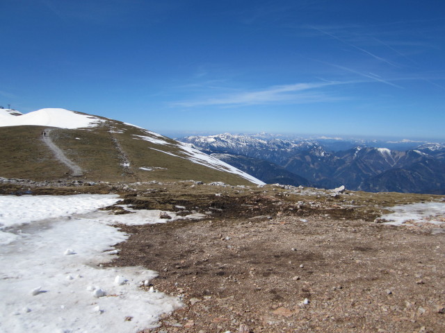 von der Fischerh&uuml;tte Richtung S&uuml;dwesten