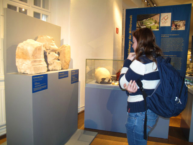 Daniela in 'Carnuntum - The Making of' in der Kulturfabrik