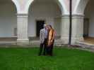 Christoph und Gudrun im Stift Heiligenkreuz (7. Mai)