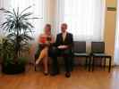 Daniela und ich im Standesamt Donaustadt (6. Mai)