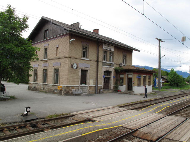 Bahnhof Möllbrücke-Sachsenburg, 558 m