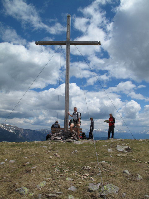 Ich am Karkofel, 2.114 m (23. Mai)