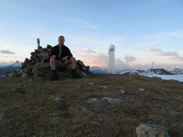 Ich am Kleinen Mittager, 2.305 m (23. Mai)