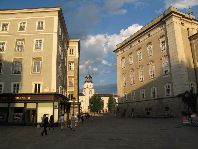 Residenzplatz vom Alten Markt aus (25. Mai)