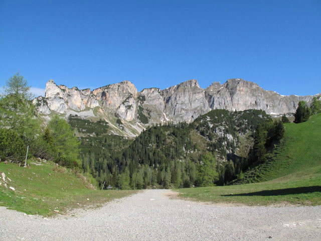 Rofan-Hauptkamm von der Erfurter H&uuml;tte aus