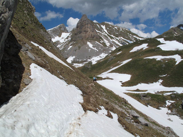 zwischen Obholzer Gedächtnis-Klettersteig und Krahnsattel