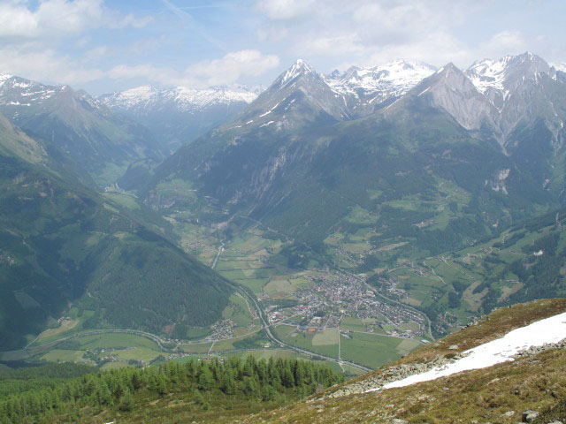 Matrei in Osttirol vom Kleinen Zunig aus (11. Juni)