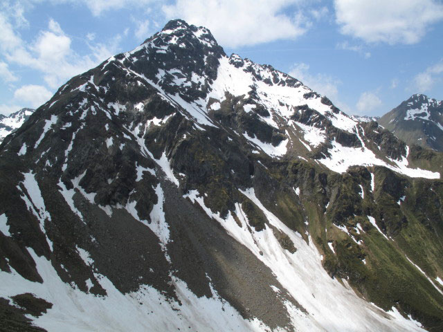 Gro&szlig;er Zunig vom Kleinen Zunig aus (11. Juni)