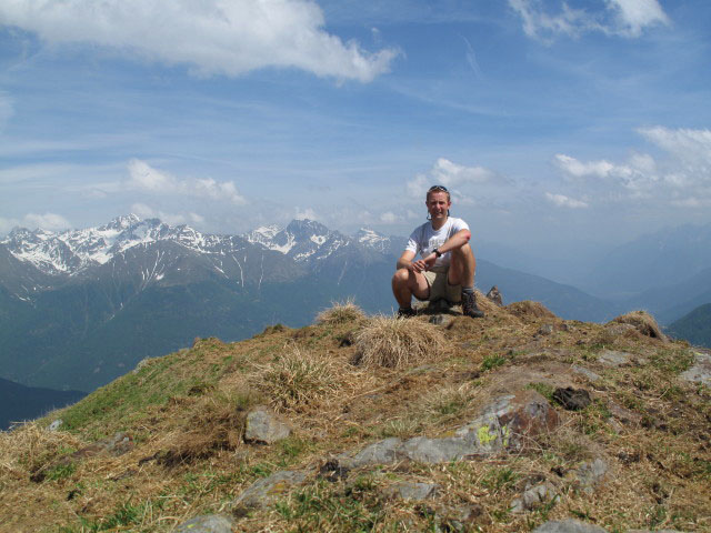 Ich am Roten K&ouml;gele, 2.570 m (11. Juni)