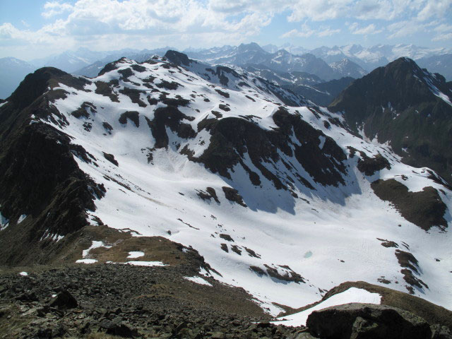 vom Deferegger Riegel Richtung Westen (11. Juni)