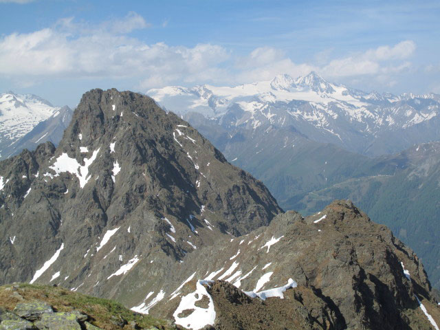 Großer Zunig vom Deferegger Riegel aus (11. Juni)