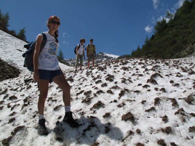 Carley, Burnet und Campbell beim Steinkasbach (12. Juni)