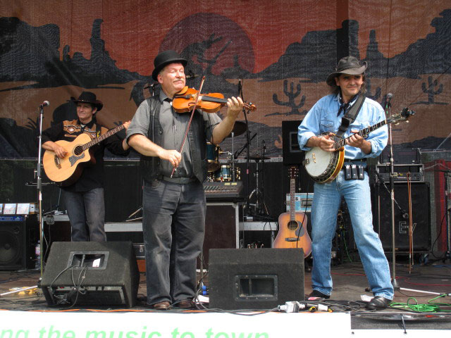 Rodeo auf der Country & Western-B&uuml;hne (25. Juni)