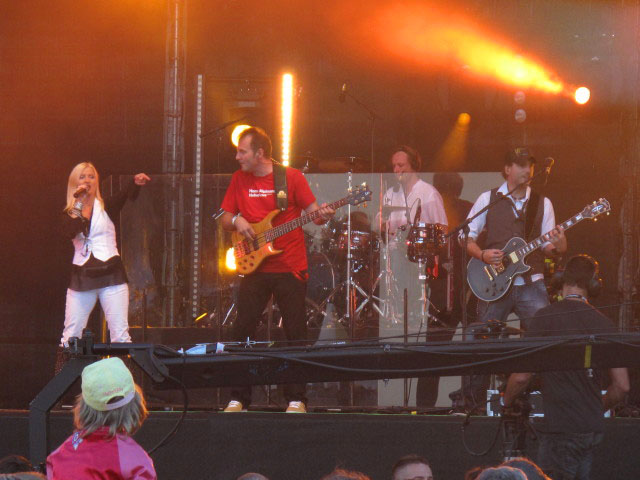 Die Seer auf der Fest-B&uuml;hne (27. Juni)