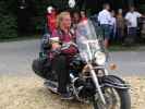 Motorrad-Korso der American Cruisers Austria auf der Country & Western-Insel (26. Juni)