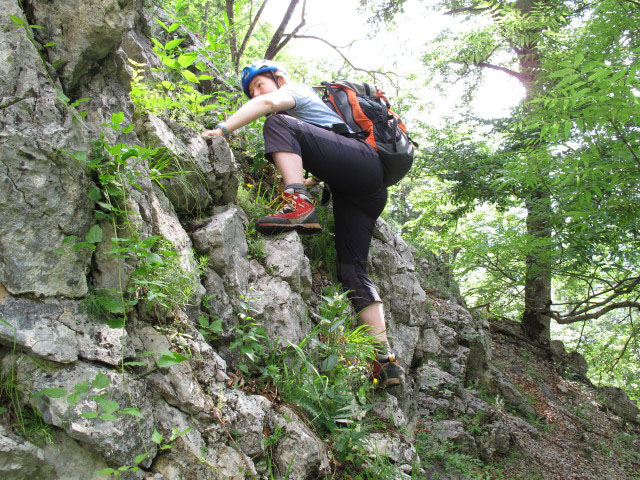Romantikerpromenade: Irene in der dritten Seill&auml;nge