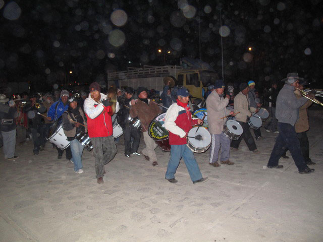 Virgen del Carmen auf der Plaza de Armas in Cabanaconde, 3.287 m (14. Juli)