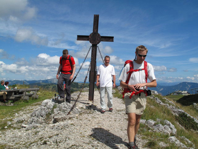 Norbert, Erich und ich am Hochkar, 1.808 m