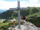 Heli-Kraft-Klettersteig: Richard und Reinhard beim Ausstieg