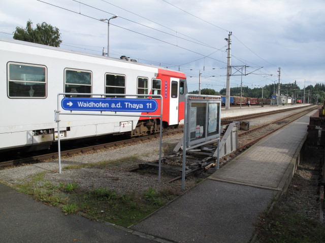 Bahnhof Schwarzenau, 504 m