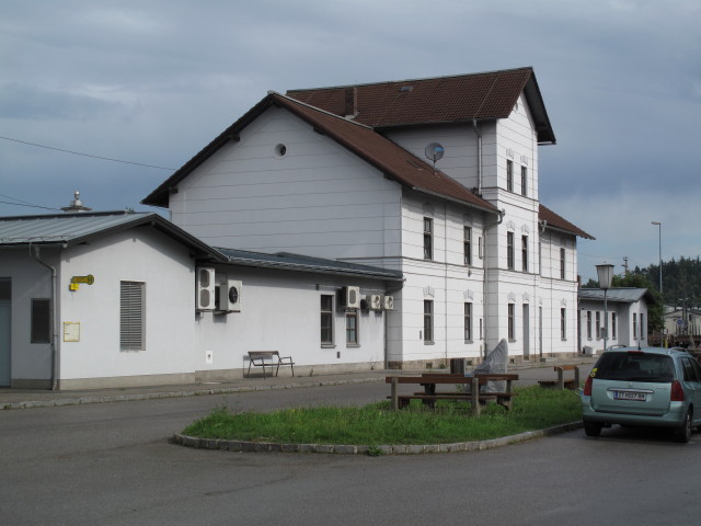 Bahnhof Schwarzenau, 504 m