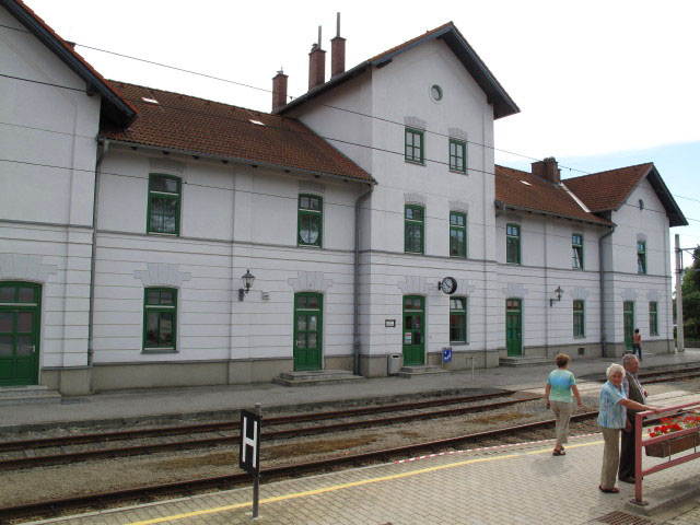 Bahnhof Göpfritz, 578 m