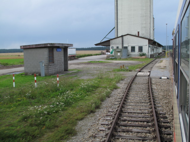 Bahnhof Bernschlag, 604 m