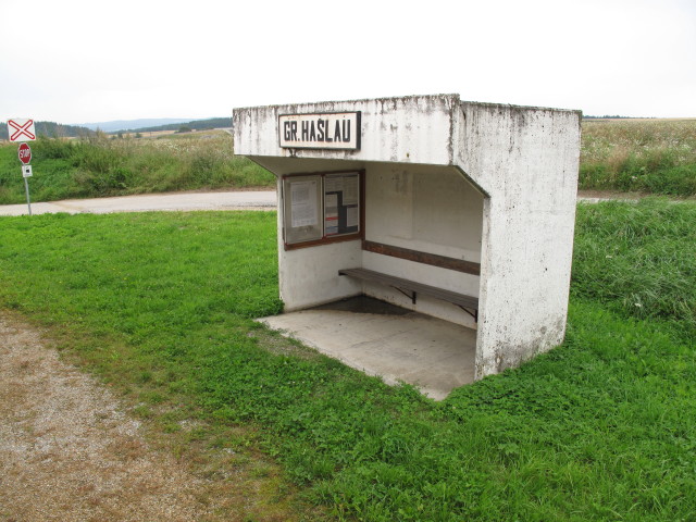 Haltestelle Groß Haslau