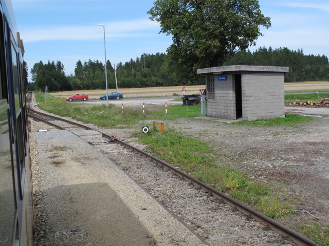 Bahnhof Bernschlag, 604 m