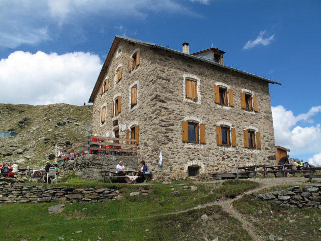 Hintergrathütte, 2.661 m (20. Aug.)