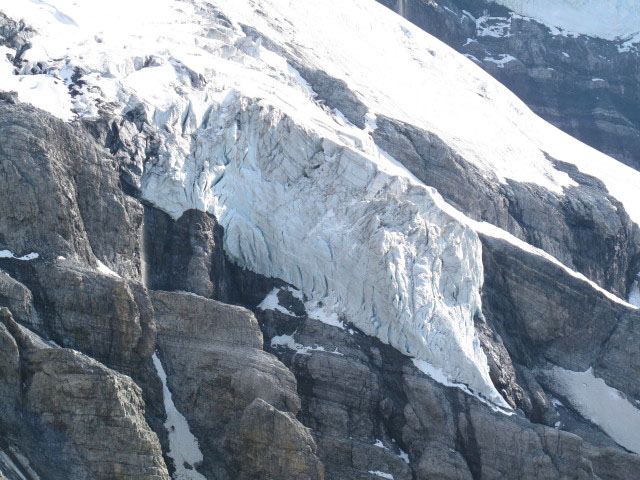 Oberer Ortlerferner vom Normalweg aus (21. Aug.)