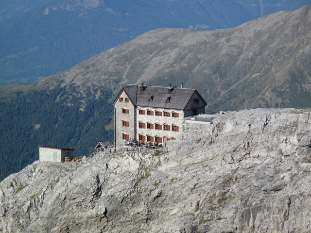 Julius-Payerhütte, 3.029 m (21. Aug.)