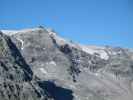 Schigebiet Stilfser Joch von der Tabarettakugel aus (22. Aug.)