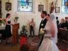 Daniela, ?, Udo, Nadja, Andrea, Johanna, ? und Wolfgang in der Pfarrkirche Zillingdorf, 241 m (28. Aug.)