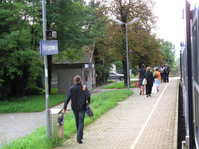 Haltestelle Weigelsdorf, 203 m