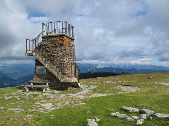 Peter-Bergner-Warte auf der Pretul, 1.656 m