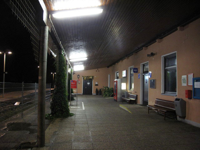 Bahnhof Mattersburg, 243 m (13. Aug.)