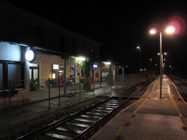 Bahnhof Mattersburg, 243 m (13. Aug.)