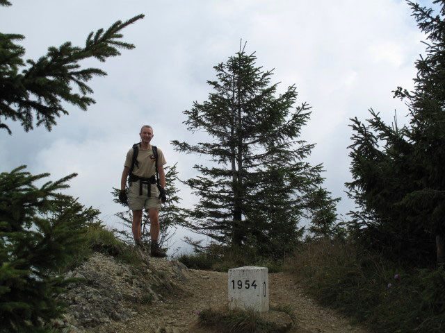 Ich am Hochh&auml;drich, 1.566 m (4. Sep.)